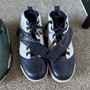 Nike Zoom LeBron 5 White / Midnight Navy